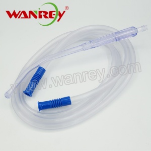 Connecting Tube With Yankauer Handle